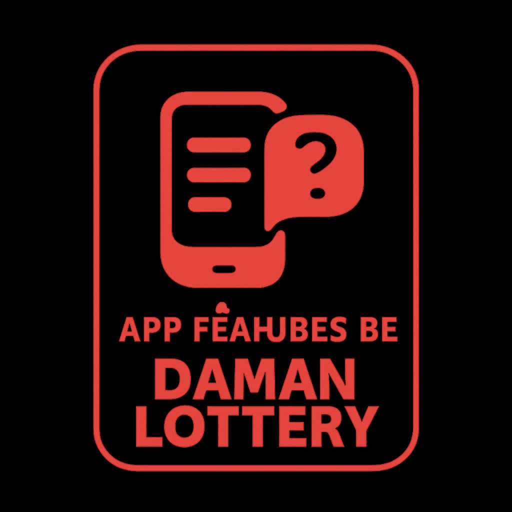Icon representing Daman Lottery app features.