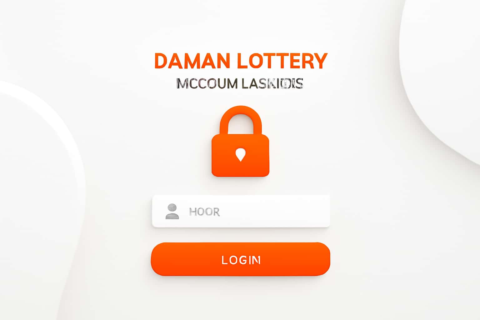 Daman Lottery Account Access Interface