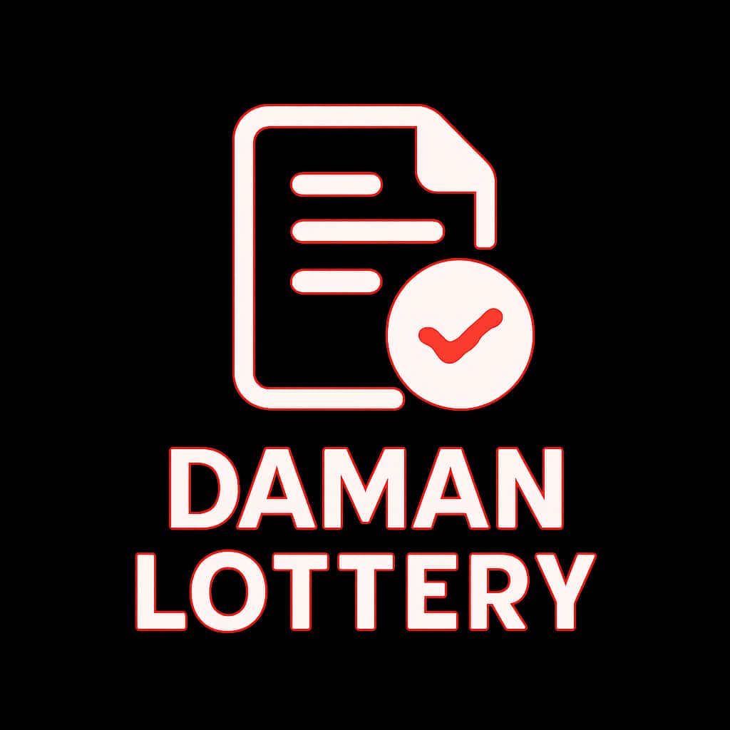 An icon symbolizing the Daman Lottery version verification.