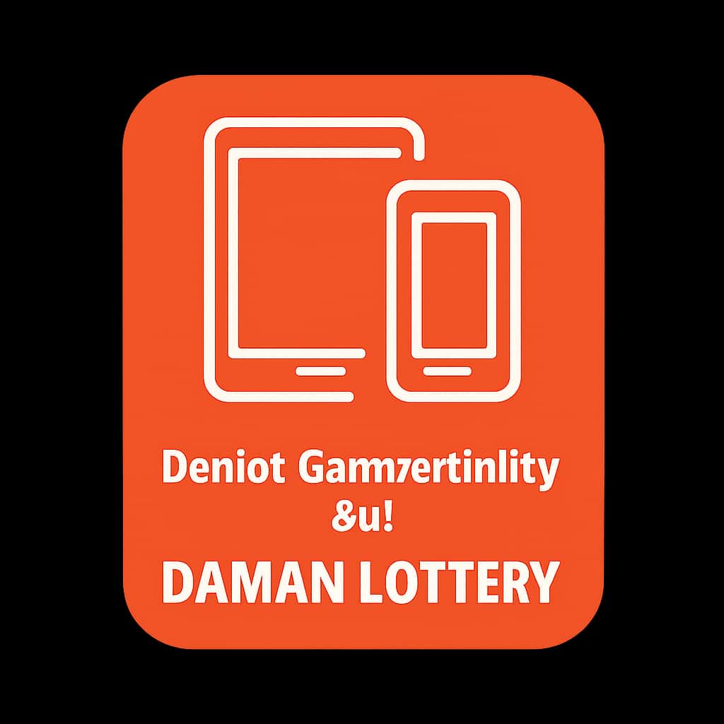 An icon illustrating device compatibility for Daman Lottery.