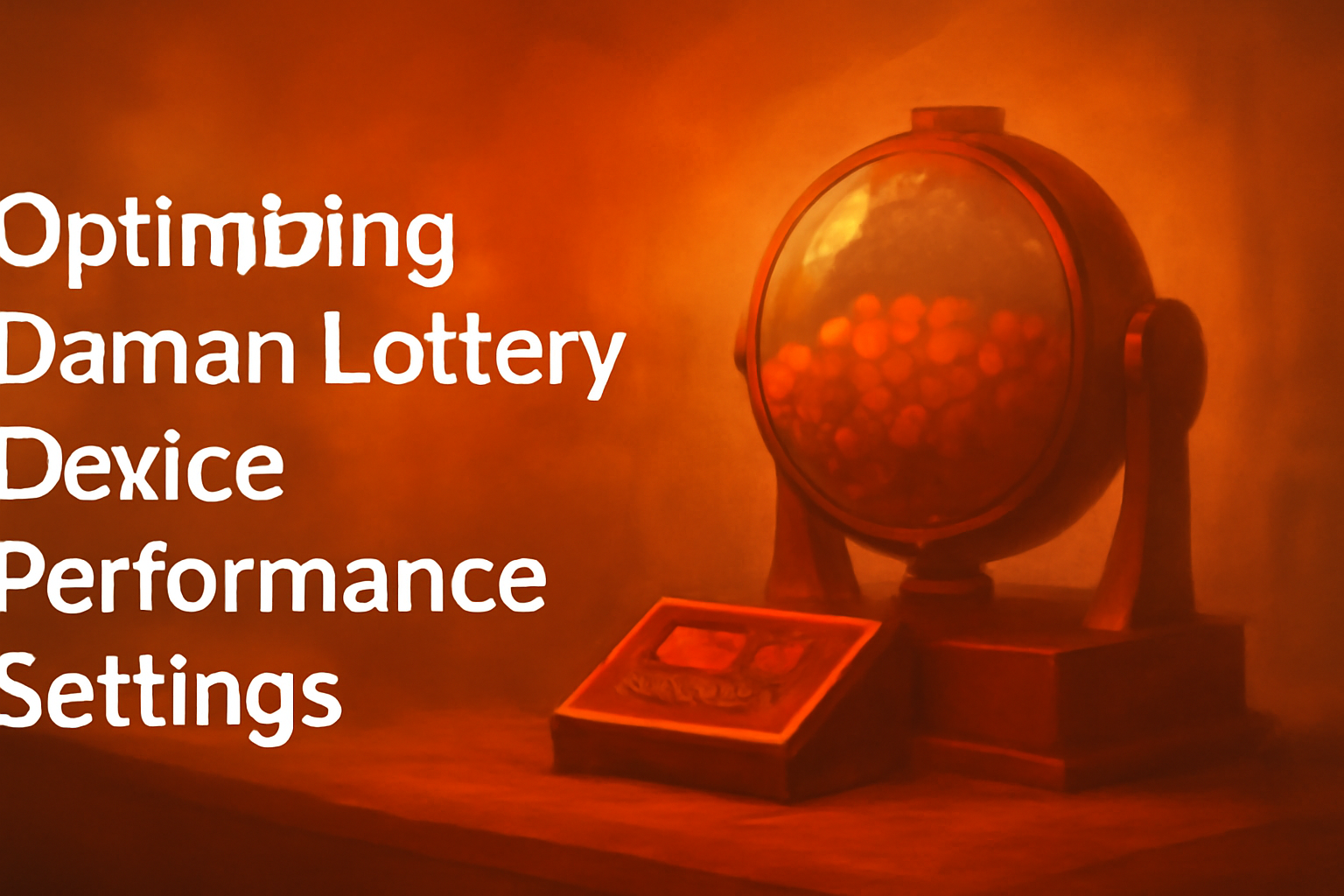 Informational scene depicting the Daman Lottery iOS Install Guide.
