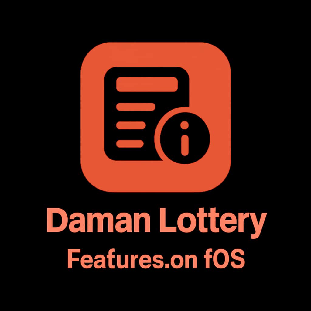 Icon representing Daman Lottery Features on iOS.