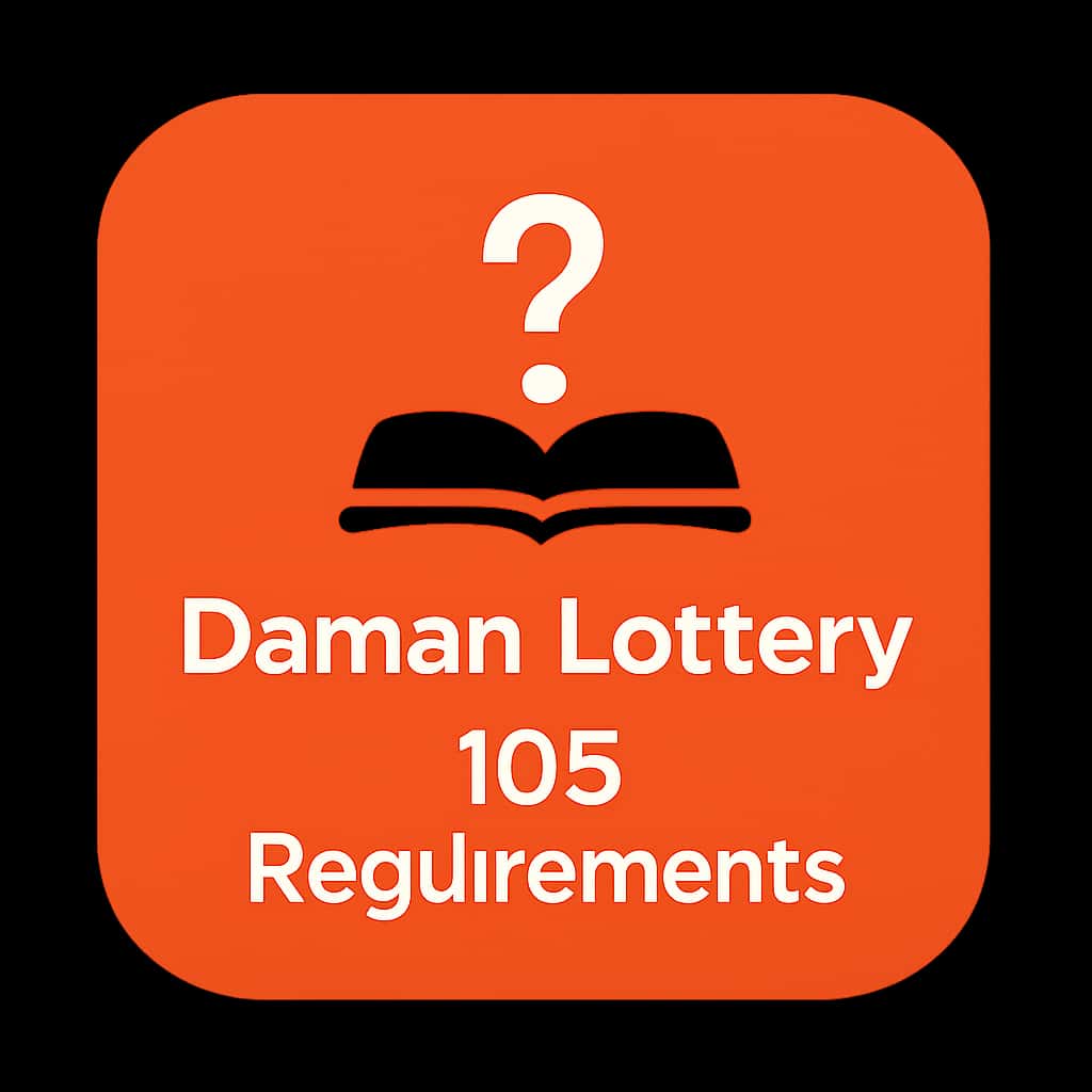 Icon representing Daman Lottery iOS Requirements.