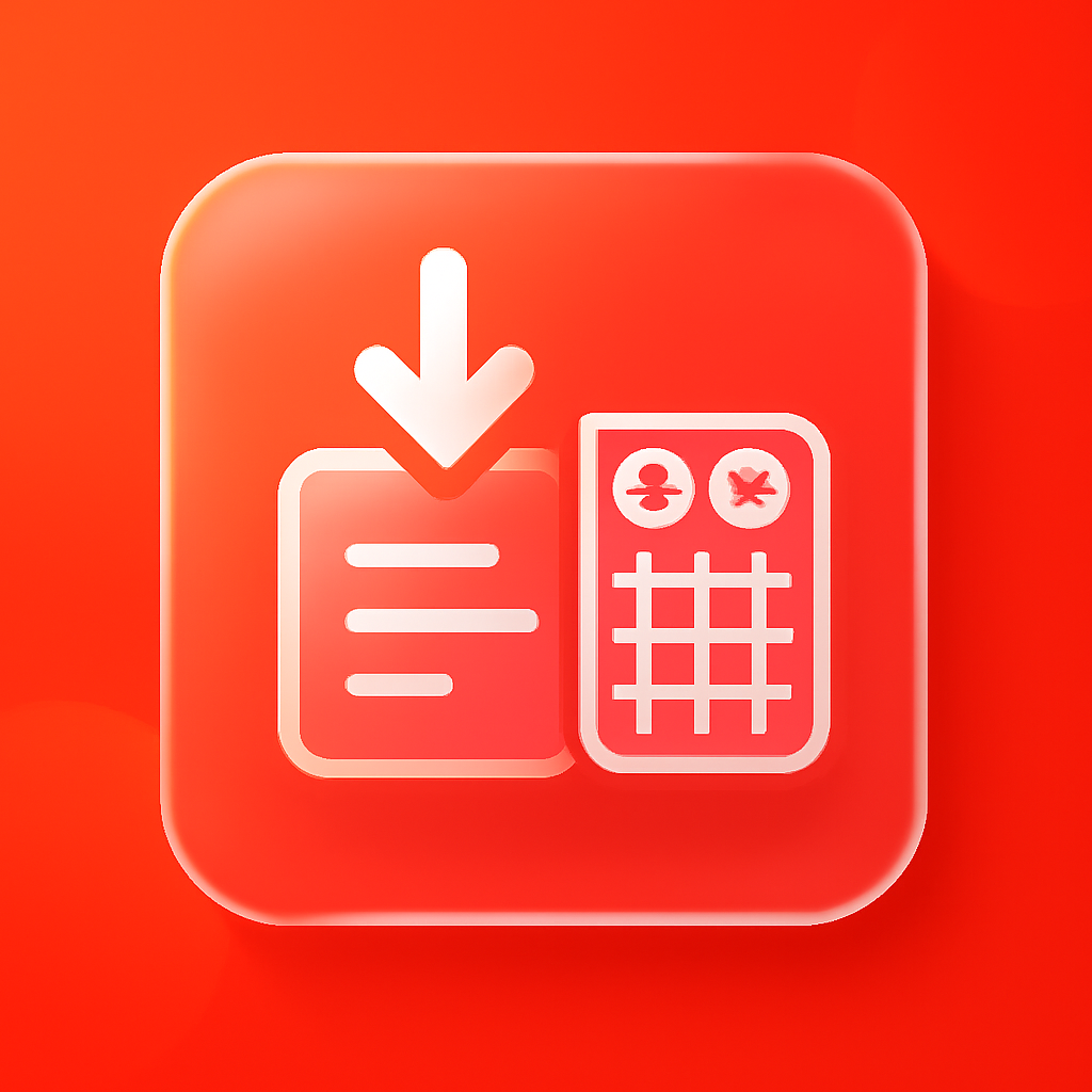 Illustration detailing the installation steps for Daman Lottery on iOS.