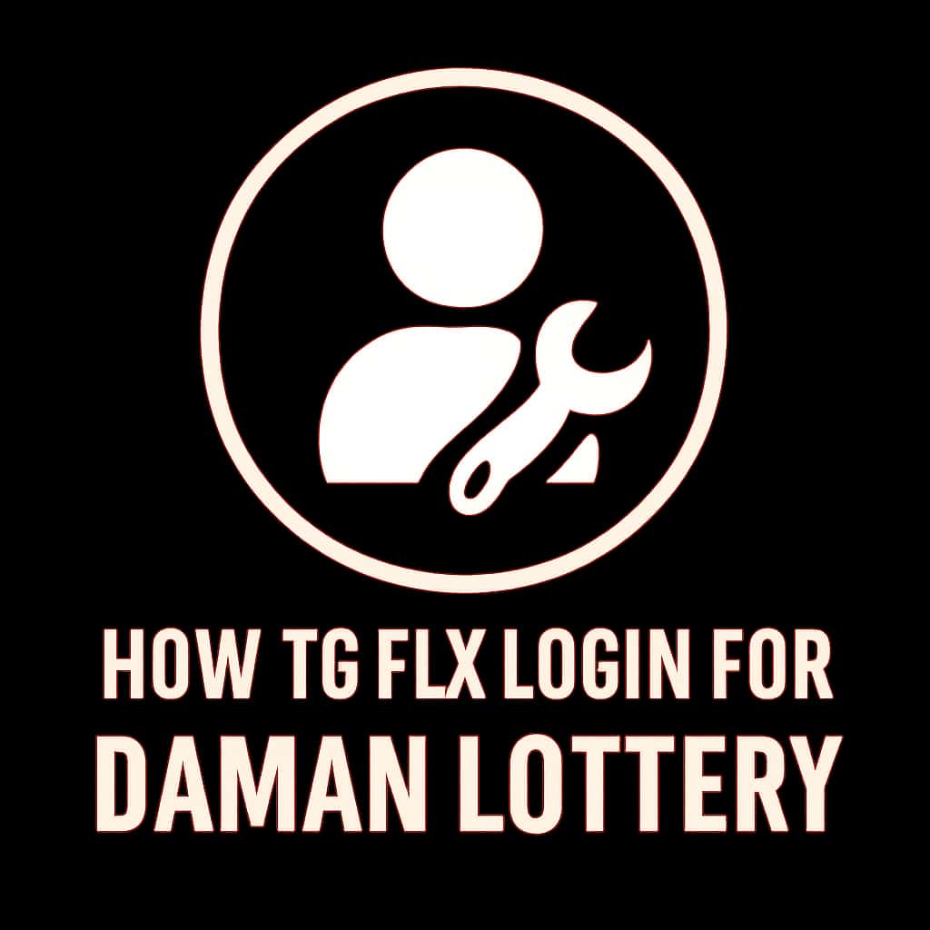 Icon representing Daman Lottery login assistance.
