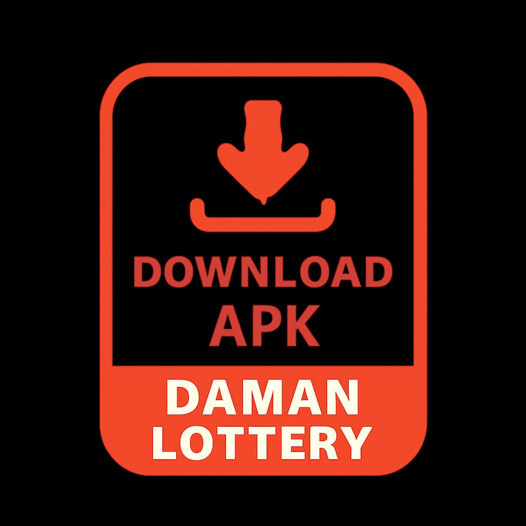 Icon representing Daman Lottery APK.