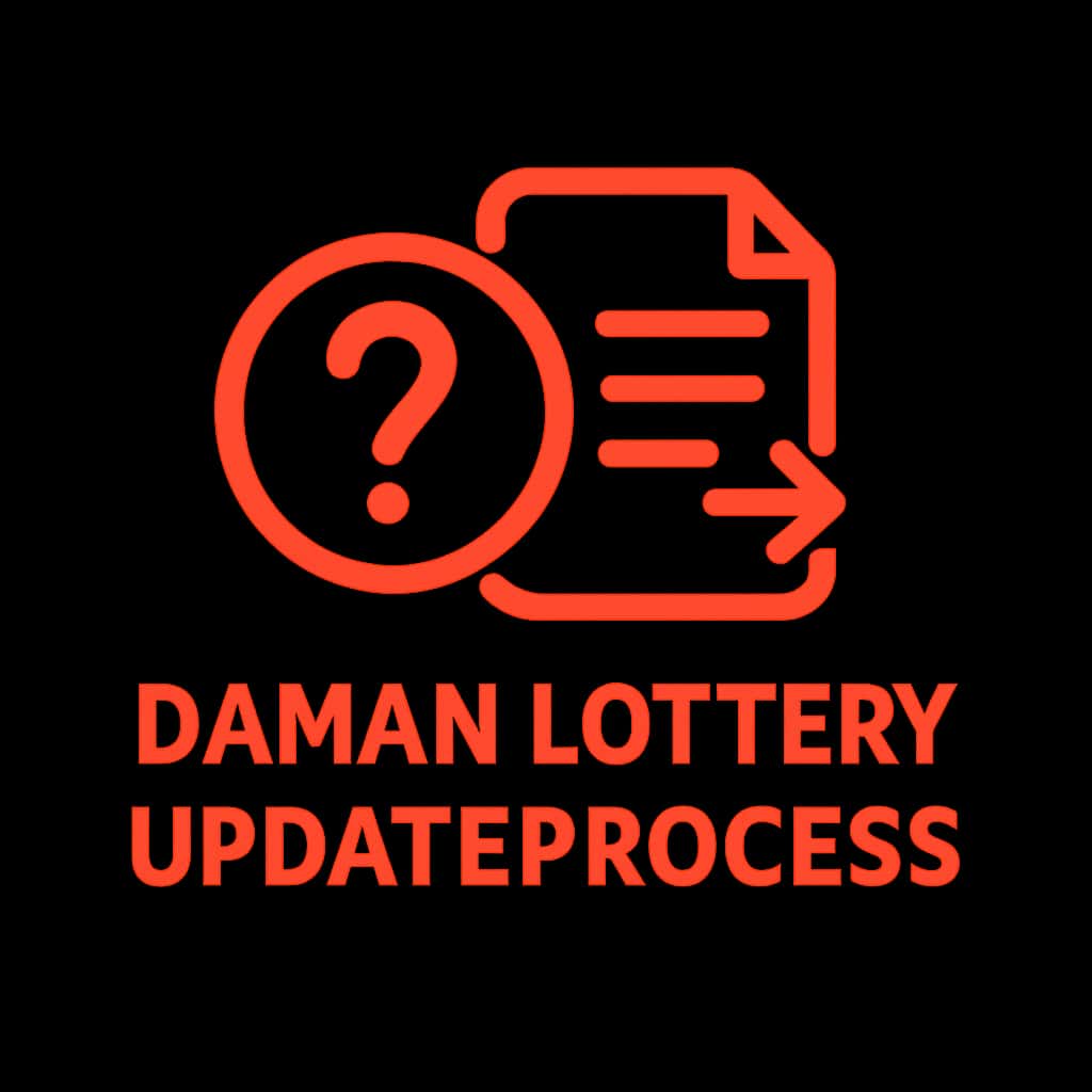 Icon representing the Daman Lottery Update Process.
